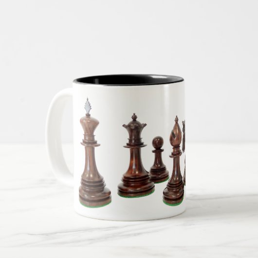 Tweetone Mok Chess (Voorkant links)