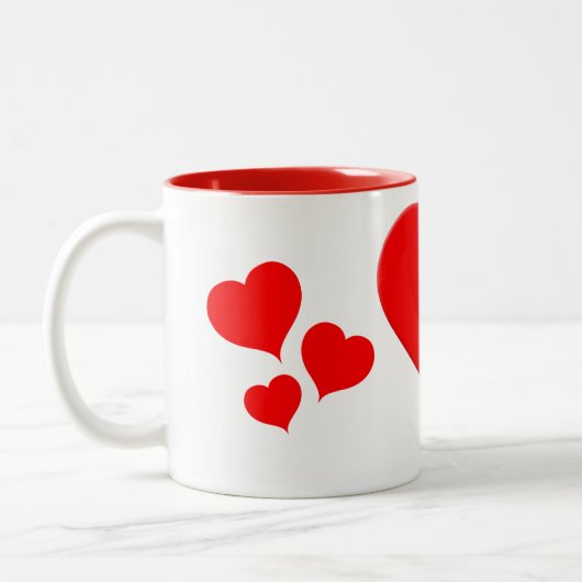 Tweetone Mok hart (Links)