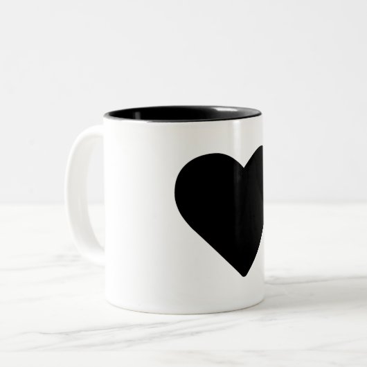 Tweetone Mok hart (Voorkant links)