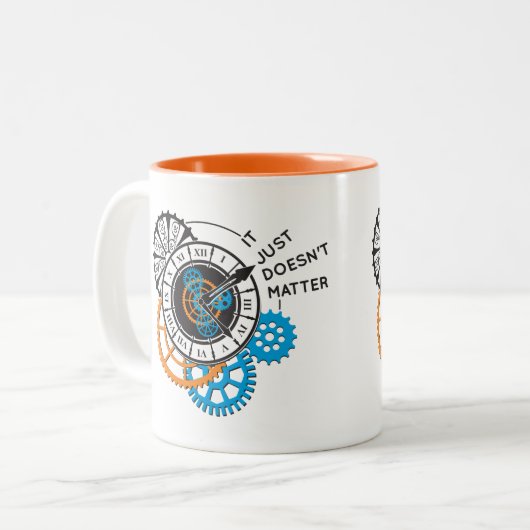 Tweetone Mok: IJDM - Trivia 2020 Tweekleurige Koffiemok (Voorkant links)