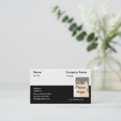 Tweetone Visitekaartje (Staand voorkant)