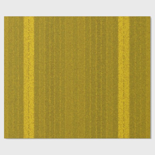 Tweetonige gele strepen inpakpapier (Vlak)