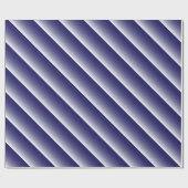 Tweetonige gradiënt ombre marvy blue cadeaupapier (Vlak)