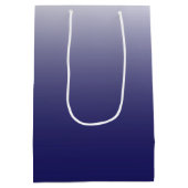 Tweetonige gradiënt ombre marvy blue medium cadeauzakje (Achterkant)