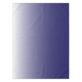 Tweetonige gradiënt ombre marvy blue tafelkleed (Voorkant)
