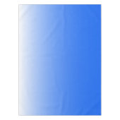 Tweetonige gradiëntombre elektrisch blauw tafelkleed (Voorkant)
