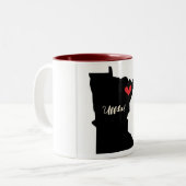 tweetonige koffie Mok Minnesota (Voorkant links)