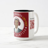 tweetonige Mok (Voorkant rechts)