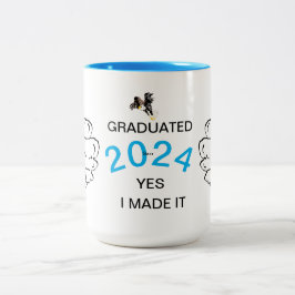 Tweetonige Mok : 2024 Afstuderen