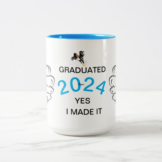 Tweetonige Mok : 2024 Afstuderen (Center)