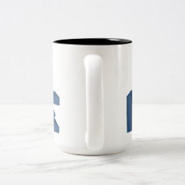 Tweetonige mok, 444 ml tweekleurige koffiemok