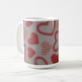 Tweetonige mok, 450 ml koffiemok (Voorkant links)