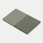 Tweetonige mos groene kleverige post-it notities ( post-it® notes (Schuin)