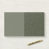 Tweetonige mos groene kleverige post-it notities ( post-it® notes (Op bureau)