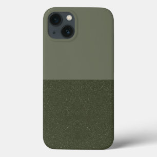 Tweetonige Moss Green iPhone 13 Hoesje –