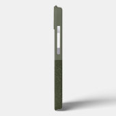 Tweetonige Moss Green iPhone 13 Hoesje – (Achterkant / Links)