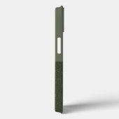 Tweetonige Moss Green iPhone 13 Hoesje – (Achterkant / Rechts)