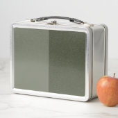 Tweetonige Moss Green Metal Lunchbox (In situ)