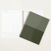 Tweetonige Moss Green Weekly Planner -  (Display)