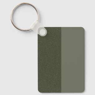 Tweetonige Moss Groene Sleutelhanger ()