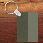 Tweetonige Moss Groene Sleutelhanger () (Voorkant)