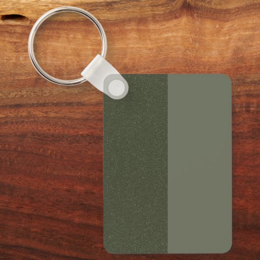 Tweetonige Moss Groene Sleutelhanger () (Voorkant)