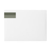 Tweetonige Moss Wraparound Label –  (Voorkant)