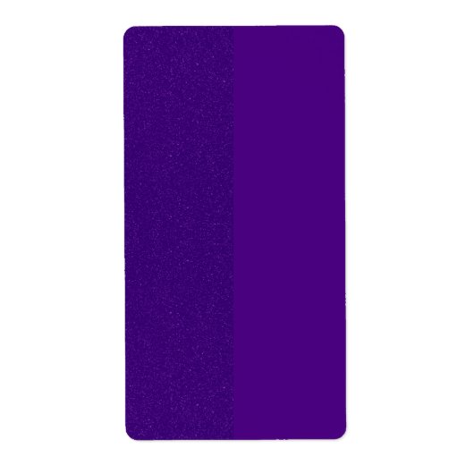 Tweetonige Paarse verzendlabels - Etiket (Voorkant)