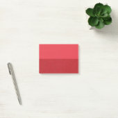 Tweetonige ruis-textuur tomatenrode Post-it® notes (Kantoor)