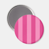 Tweetonige strepenpatroon magneet (Voorkant / Achterkant)