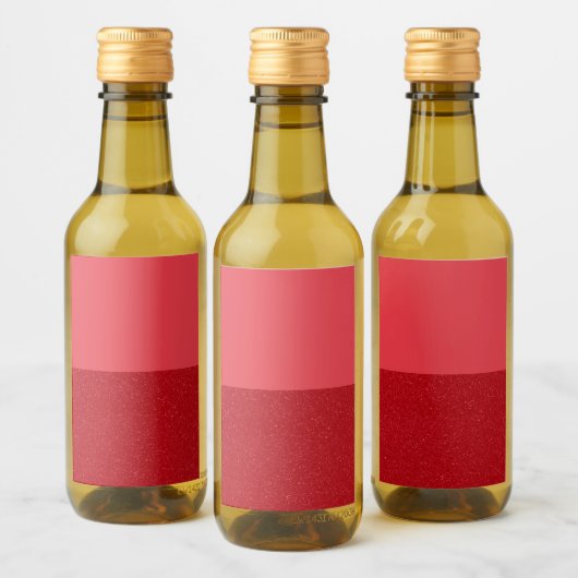 Tweetonige Tomaat Rood Aangepaste Flessenlabels Wijn Etiket (Flessen)