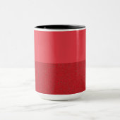 Tweetonige Tomato Red Noise Coffee-Mok – Aanpassen Mok (Midden)