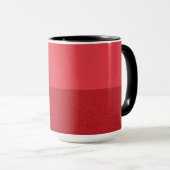 Tweetonige Tomato Red Noise Coffee-Mok – Aanpassen Mok (Voorkant rechts)