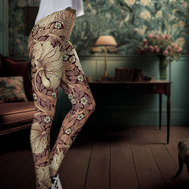 Tweetonige Yoga Dusty Roos William Morris Leggings