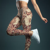 Tweetonige Yoga Dusty Roos William Morris Leggings