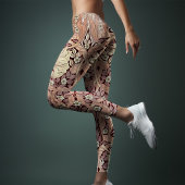 Tweetonige Yoga Dusty Roos William Morris Leggings