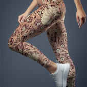 Tweetonige Yoga Dusty Roos William Morris Leggings