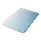 Tweetoongradiënt ombre engel blauw badmat (Gekanteld)