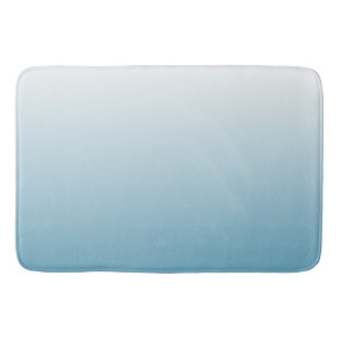 Tweetoongradiënt ombre engel blauw badmat