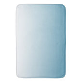 Tweetoongradiënt ombre engel blauw badmat (Voorkant Verticaal)
