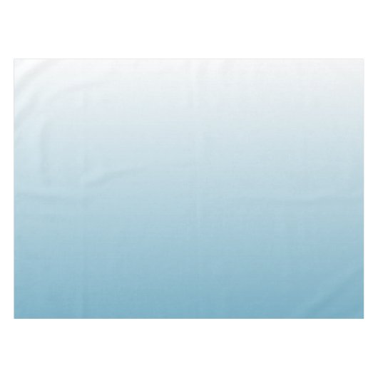 Tweetoongradiënt ombre engel blauw tafelkleed (Voorkant (Horizontaal))