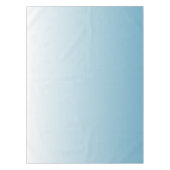 Tweetoongradiënt ombre engel blauw tafelkleed (Voorkant)