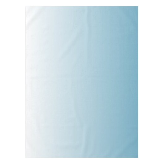 Tweetoongradiënt ombre engel blauw tafelkleed (Voorkant)