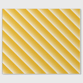 Tweetoongradiënt ombre geel cadeaupapier (Vlak)