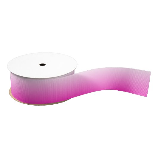 Tweetoongradiënt ombre warme roze grosgrain lint (Spoel)
