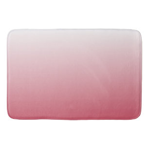 Tweetoongradiënt ombre zalm roze badmat
