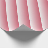 Tweetoongradiënt ombre zalm roze cadeaupapier (Hoek)