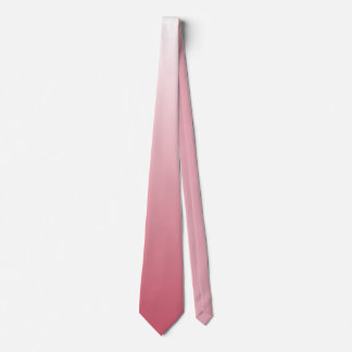 Tweetoongradiënt ombre zalm roze stropdas