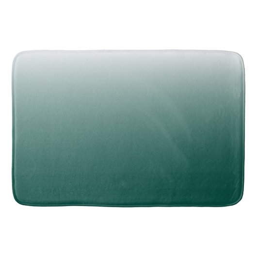 Tweetoongradiëntgroen Badmat (Voorkant)