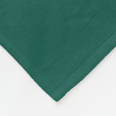 Tweetoongradiëntgroen Fleece Deken (Hoek)